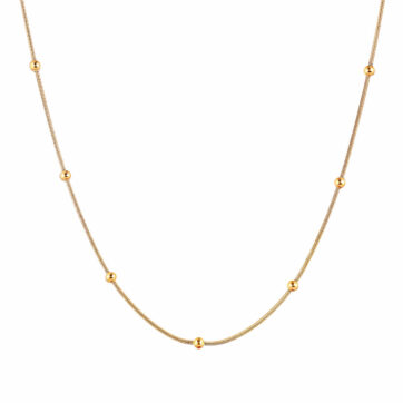 Collana Cometa - Gold/Silver